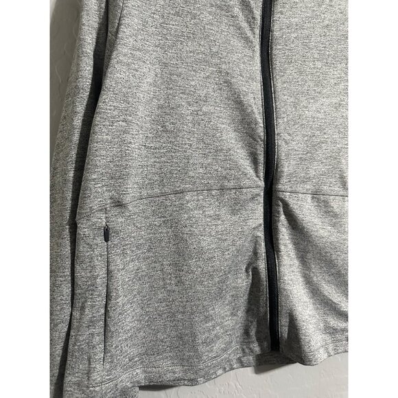 All In Motion Women's Soft Stretch Jacket Gray/Black Size XL NWT - Picture 2 of 7